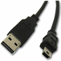 Mini USB kábel pre fotopascu