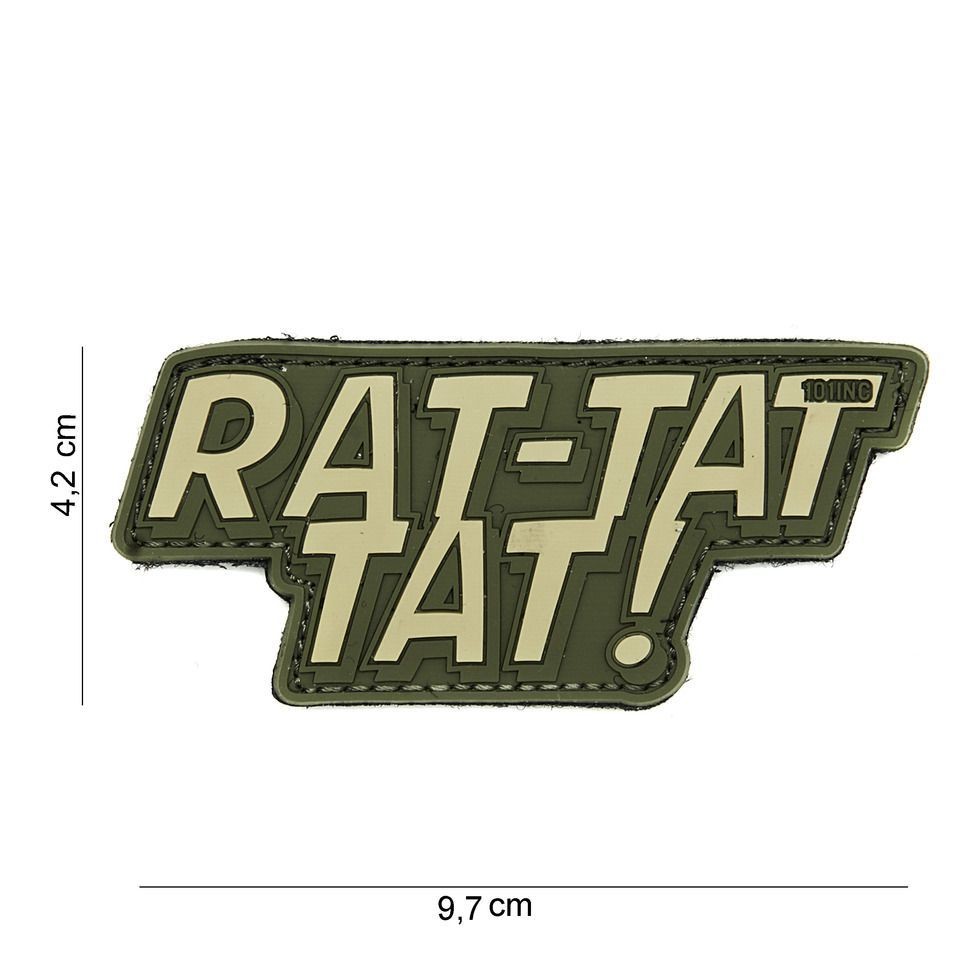 E-shop Rat-tat tat PVC nášivka