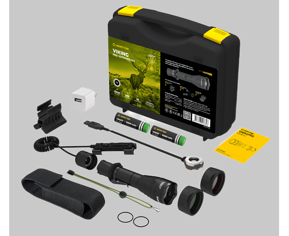 E-shop ARMYTEK VIKING PRO MAGNET USB poľovnícky set