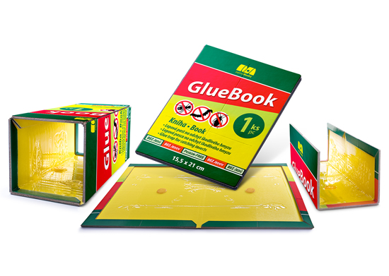 E-shop GlueBook – lapač – kniha na lezúci hmyz