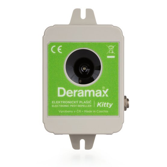 E-shop Deramax-Kitty - Ultrazvukový plašič (odpudzovač) mačiek, psov a divej zveri