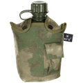 Fľaša poľná MFH US nylonový poťah 1L HDT-camo BPA free