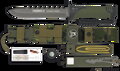 Taktický nôž - dýka s púzdrom RUI-K25 THUNDER II