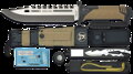 Taktický nôž - dýka s púzdrom RUI-K25 THUNDER I