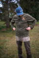 Bunda fleece Život v divočine 004 výšivka