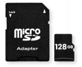 MicroSDXC 128GB UHS-I U3 A2 V30 class 10 + adapter SD