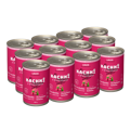 12pack Konzerva pre psov - Kačica s brusnicami