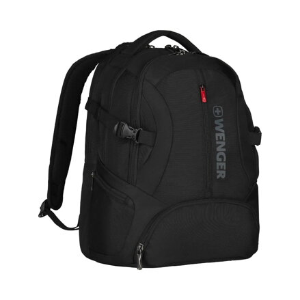 Wenger TRANSIT laptop hátizsák deluxe 16", fekete