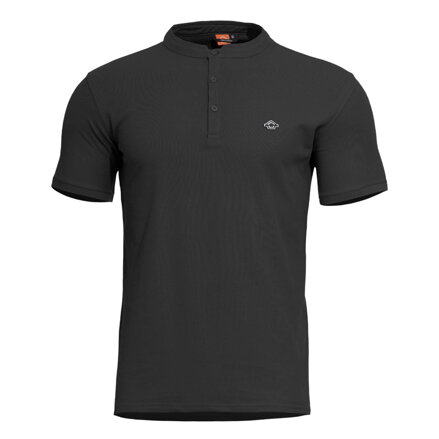 Pentagon LEVANTES HENLEY tričko - black