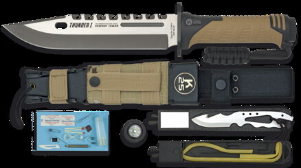Taktický nôž - dýka s púzdrom RUI-K25 THUNDER I