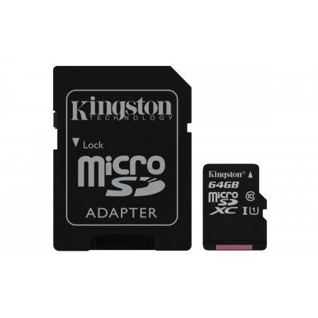 Micro SD KARTA 64GB s adaptérom