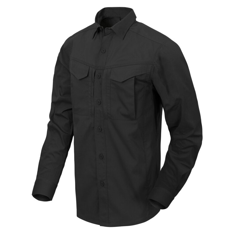 Helikon DEFENDER MK2 SHIRT - POLYCOTTON RIPSTOP black