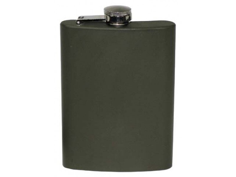 Ploskačka nerez MFH 33275A olivová - 225ml