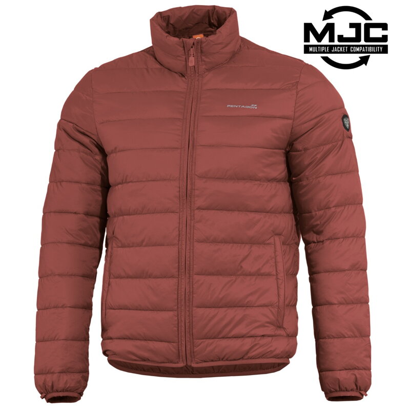 Bunda Pentagon NUCLEUS - maroon red