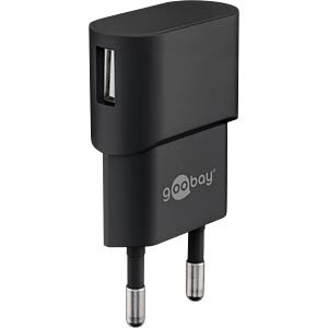 USB nabíjačka 5 V, 1000 mA, black