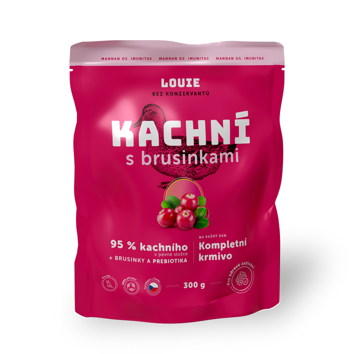 Kapsička pre psov - Kačica s brusnicami 300 g