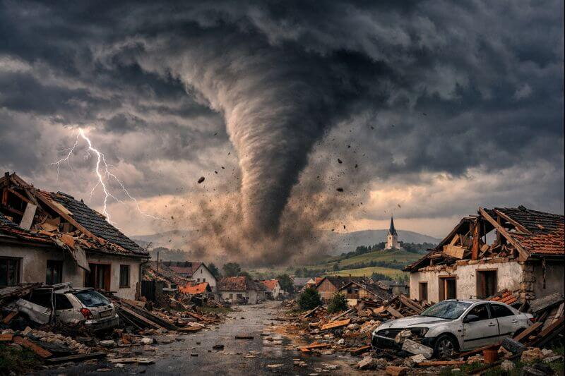 Tornádo na Slovensku