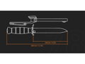 Nôž Glock Field Knife FM 78 čierny