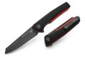 Nôž Bestech Slyther BG51C Black & Red G10 Sandvik 14C28N
