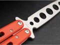 Nôž Böker Plus Balisong Trainer Red