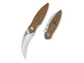 Nôž Bestech Mantidae Liner Lock Brown BG60B