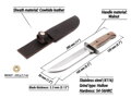 Nôž BeaverCraft TLK1 Walnut 160 mm