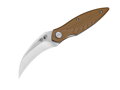 Nôž Bestech Mantidae Liner Lock Brown BG60B
