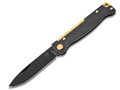 Nôž Böker Plus Atlas Black Stonewash Brass