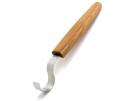 Lyžičkár BeaverCraft SK2Oak - 30 mm, dubová rukoväť, pre pravákov