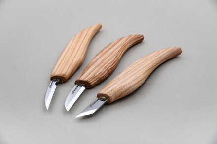 Sada rezbárskych nožov BeaverCraft S12 Starter Set 3 nože