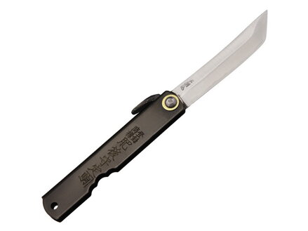 Nôž Higonokami Shirogami Black HIGO13BL