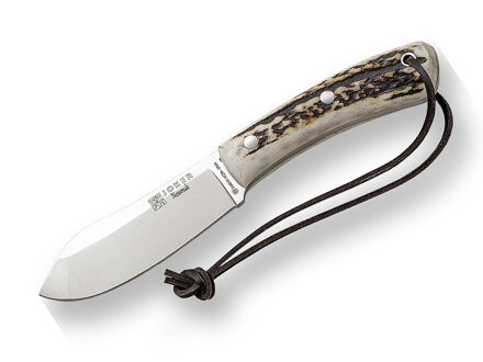 Nôž Joker Nessmuk Scandi CC136 Stag Horn, Sandvik 14C28N