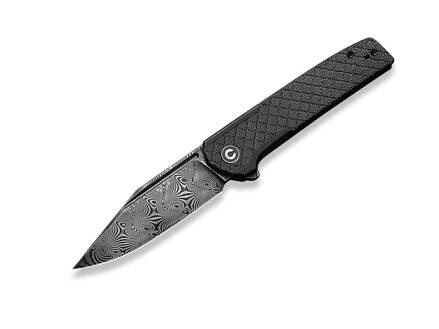 Nôž Civivi Cachet C20041B-DS1 Black Micarta Damascus Diamond Patterned