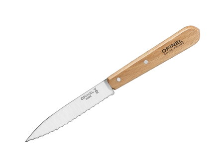 Opinel N°113 Natural Serrated kuchynský nôž 10 cm