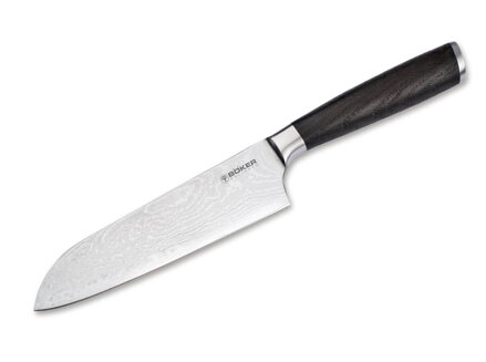Böker Meisterklinge Damascus Santoku kuchynský nôž 16,5 cm