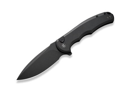 Nôž Civivi Button Lock Praxis C18026E-1 Nitro-V Black Aluminum