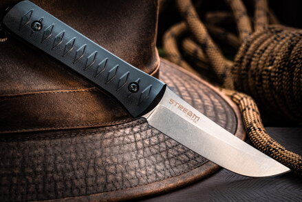 Nôž Kizlyar Supreme Stream VG-10 SW Black G10