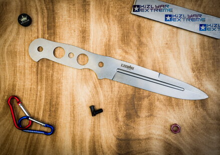 Čepeľ na nôž Kizlyar Supreme Legion D2 Stonewash