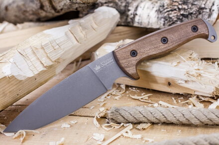 Nôž Kizlyar Supreme Shark Lohmann PGK TacWash Walnut