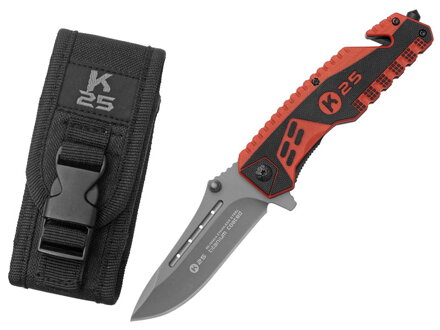 Zatvárací nôž RUI Tactical - K25 záchranársky asist