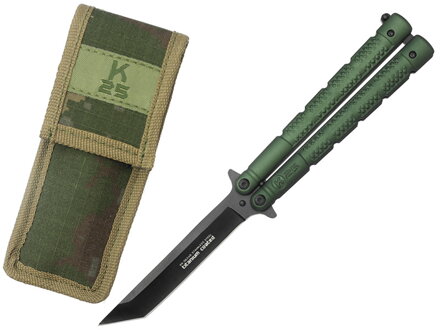 Nôž motýlek RUI Tactical - K25 36249 zelený