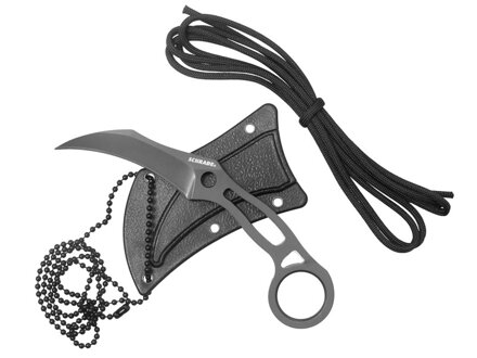 Nôž Schrade SCH111 karambit na krk