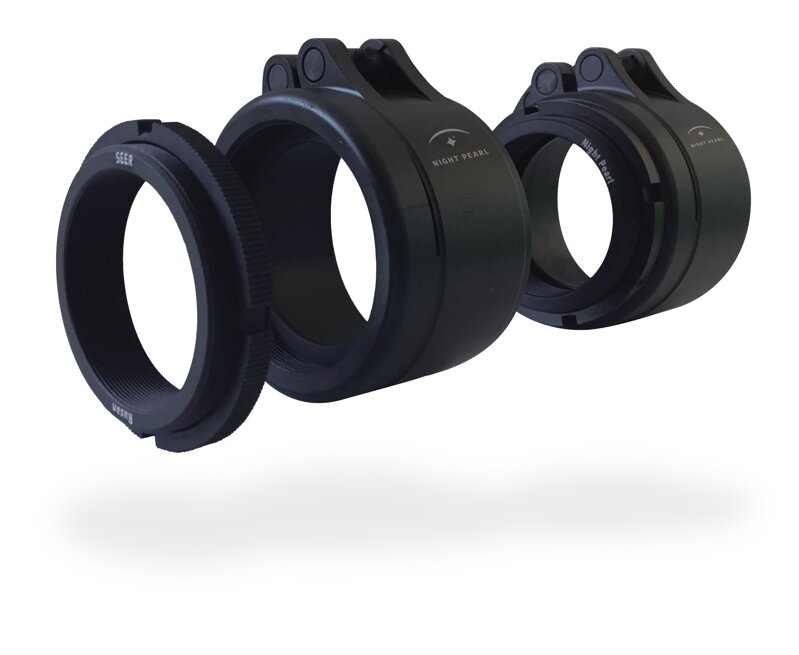 Night Pearl Adaptér set pro SEER II - Velikost dle vnějšího průměru objektivu puškohledu: Ø 63