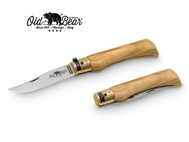 Nôž Old Bear Olive L Carbon