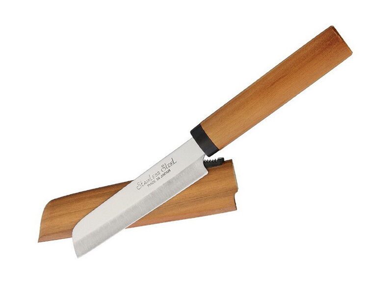 Kanetsune Seki Fruit Knife Kama-gata kuchynský nôž na zeleninu a ovocie 8,8 cm KC-076