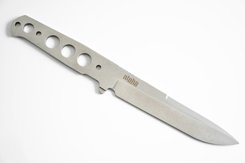 Čepeľ na nôž Kizlyar Supreme Alpha AUS-8 Stonewash