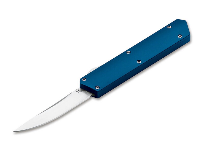 Nôž Böker Plus Kwaiken OTF Blue
