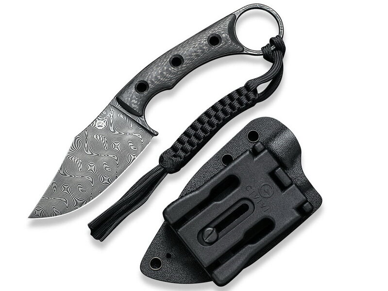 Nôž Civivi Midwatch C20059B-DS1 Black Carbon Fiber Damascus