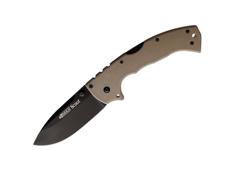 Nôž Cold Steel 4-Max Scout Desert Tan čierny