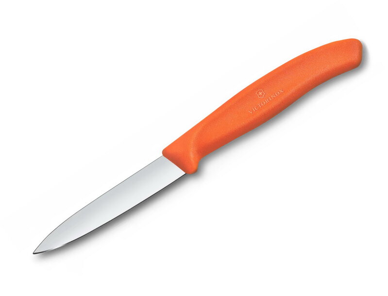 Victorinox Swiss Classic kuchynský nôž na zeleninu 8 cm - oranžový 6.7609.C1
